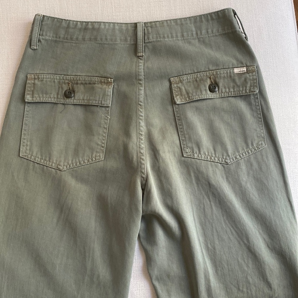 Mother patch pocket pants